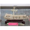Image 1 : Carved Resin Asian Ship Model
