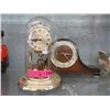 Image 1 : 11" Glass Dome Anniversary Clock & Mantle Clock