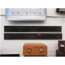 Pair of Vintage Metal Bed Rails