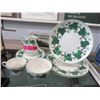 Image 1 : 13 Pieces of Wedgewood "Napoleon Ivy" China
