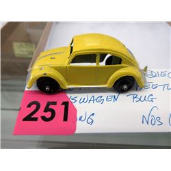 1960s Midge Toy Die-Cast VW Beetle Volkswagen Bug
