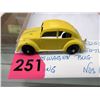 1960s Midge Toy Die-Cast VW Beetle Volkswagen Bug