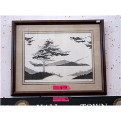 Framed Limited Edition Print signed by Mclean