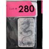 Image 1 : 1 Oz. Perth Mint .9999 Silver Dragon Coin