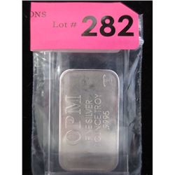 1 Oz. Ohio Precious Metals .9995 Silver Bar