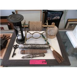 Hourglass, String Holders & More