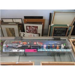 Retail Lego Display on Brackets - Lego Movie