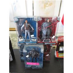 5 New Star Wars Die-Cast Action Figurines