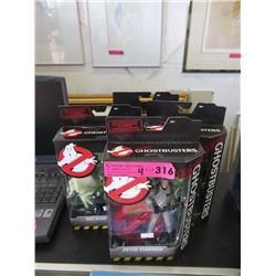 4 New Ghostbusters 6" Action Figures