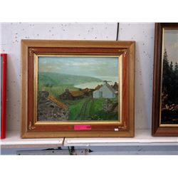 Original Oil on Board Painting