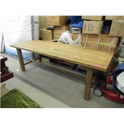 New 8 Foot Long LH Imports Dining Table