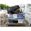 Skid of Assorted Storage Locker Goods