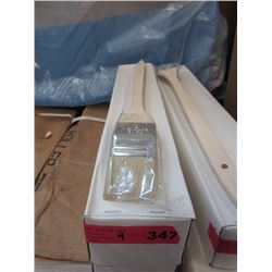4 Dozen New Long Handled 2  Angle Brushes