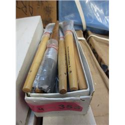 4 Dozen New #4 Bristle Artist Brushes