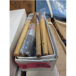 4 Dozen New #4 Bristle Artist Brushes