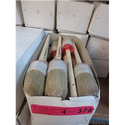 4 Dozen New #10 Round Brushes