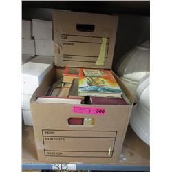 3 Cases of Assorted Hard Cover Books