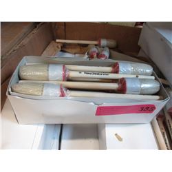 4 Dozen New #8 Round Brushes