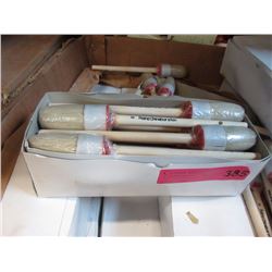 4 Dozen New #8 Round Brushes