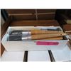 4 Dozen New #8 Bristle Artist Brushes