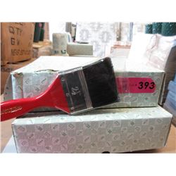 4 Dozen New 2-1/2" Pure Bristle Brushes