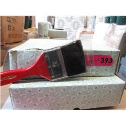 4 Dozen New 2-1/2" Pure Bristle Brushes