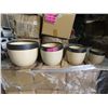 New 4 Piece Ceramic Plant Pot Set
