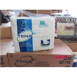 2 Cases of Tena Night/Super Absorbent Pads