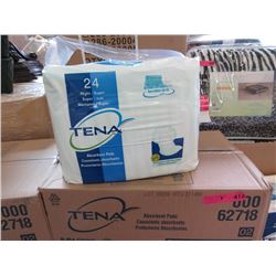 2 Cases of Tena Night/Super Absorbent Pads
