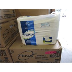 2 Cases of Tena Day/Plus Absorbent Pads