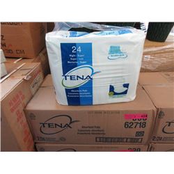 2 Cases of Tena Night/Super Absorbent Pads