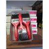 4 Dozen New 2-1/2" Pure Bristle Brushes