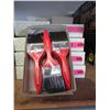 4 Dozen New 2-1/2" Pure Bristle Brushes