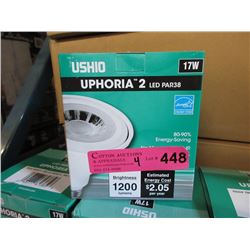 4 New 17 Watt LED PAR38 Flood Light Bulbs