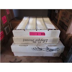 2 Cases of Assorted Sports Trading Cards