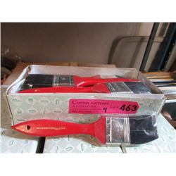 4 Dozen New 1-1/2" Pure Bristle Brushes