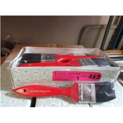 4 Dozen New 1-1/2" Pure Bristle Brushes