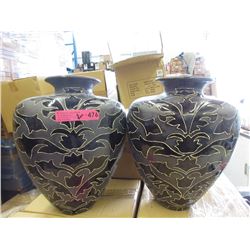 2 New Large Ceramic Vases