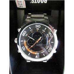 Men's Stainless Steel Roots Watch