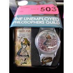 New - Lewis Carroll  Alice in Wonderland  Watch