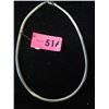 New 18" Sterling Silver Flat Link Necklace