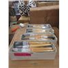 4 Dozen New #4 Artist Bristle Brushes