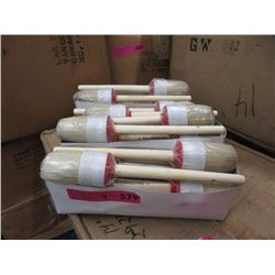 4 Boxes of #14 Round Bristle Brushes