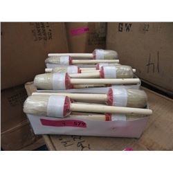 4 Boxes of #14 Round Bristle Brushes