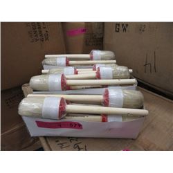 4 Boxes of #14 Round Bristle Brushes