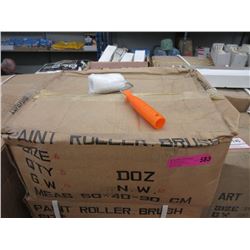 5 Dozen New 4" Handled Paint Rollers