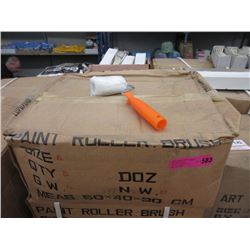 5 Dozen New 4" Handled Paint Rollers