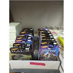 24 New Marvel & Halo Hot Wheels