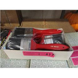 4 Dozen New 2" Pure Bristle Paint Brushes