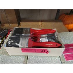 4 Dozen New 2" Pure Bristle Paint Brushes